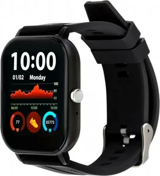 Смарт-годинник Amico GO FUN Pulseoximeter and Tonometer Black (UA UCRF)