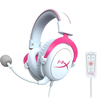 Наушники HyperX Cloud II Gaming Headset (KHX-HSCP-PK) White-Pink