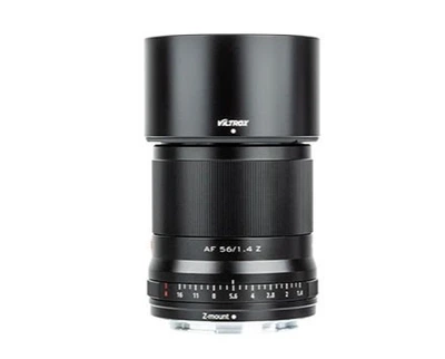 Адаптер автофокусный Viltrox 56mm f/1.4 AF Z Black