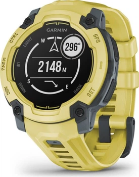Спортивные смарт-часы Garmin Instinct Esports Edition Twilight Electric Lime 45 мм серый с салатовым