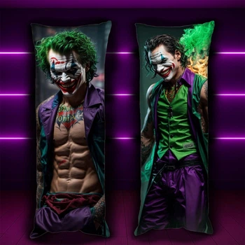 Дакімакура 150х50 см Джокер DC Comics Бэтмен Joker Подушка + наволочка двостороння