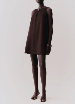 Плаття H&M 16504 Темний коричневий L (1290)