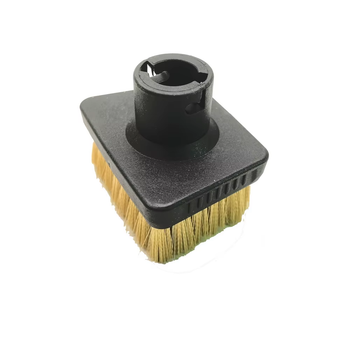 Щітка-насадка для пароочисника Karcher SC1 SC2 SC3 SC4 SC5 SC7 (чорна з металевою щетиною)