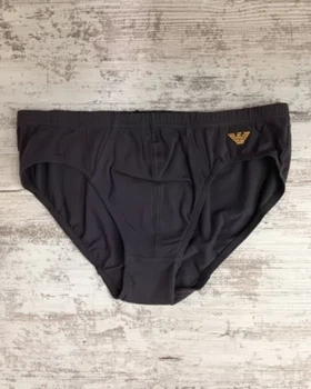 Труси сліпи чоловічі Emporio Armani L Сірий (7A512-111618сер)