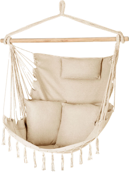 Садова гойдалка Luverno Boho Sois Бежевий (L-66243)