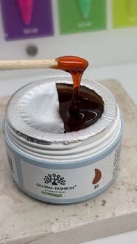 Будівельний гель Global Fashion із напівпрозорим ефектом «скло» Glass Candy Pop Gel 15 г №1