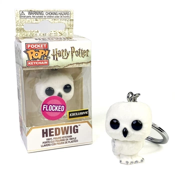 Брелок Funko Pocket POP! Гарри Поттер — Букля (Hedwig Flocked)