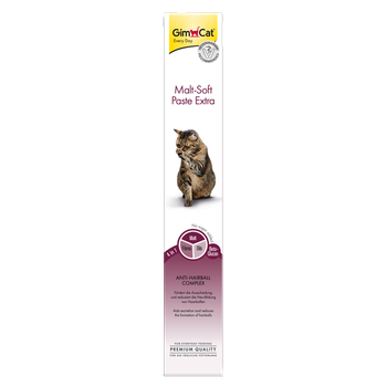 Gimcat Malt – Soft Paste Extra Паста для выведения шерсти для кошек, 100 г