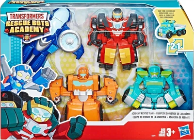 Подарочный набор Трансформеры Боты-спасатели Академия Hasbro Transformers Rescue Bots Academy (E5099)