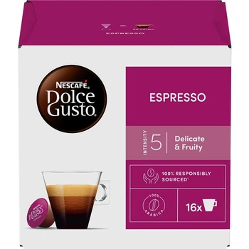 Капсули Nescafe Dolce Gusto Espresso нескафе дольче густо еспрессо 16 капсул
