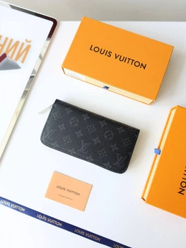 Чоловічий гаманець портмоне Louis Vuitton чорний (137)