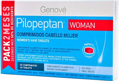 Suplement diety Genove Pilopeptan Woman 60 tabletek (8423372800436)