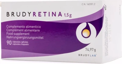 Suplement diety BRUDYLAB Brudy Retina 90 kapsułek (8470001603012)