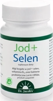Suplement diety Dr. Jacob's Jod + Selen probio 90 kapsułek (4041246501155)