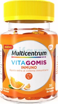 Kompleks witamin i minerałów dla dzieci Multicentrum Vitamins Vitagomis Kids 30 żelek (5054563119155)