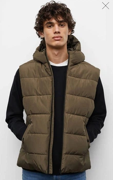 Жилетка підліткова, жилет, безрукавка MANGO, XS (164 см) 13-14 років, хакі