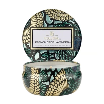 Ароматическая кокосовая свеча Voluspa Tiny Coconut Wax Candle French Cade Lavender (25 g)