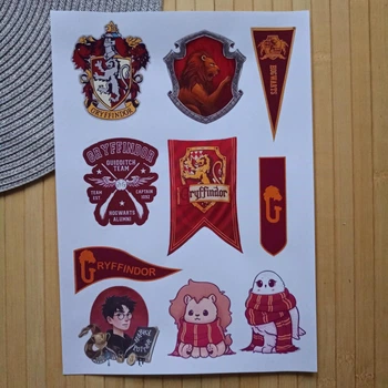 Стикерпак Гриффиндор Gryffindor Гарри Поттер Harry Potter А4 20473
