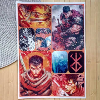 Стикерпак Берсерк Berserk А4 16533