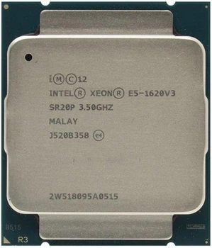 Процессор LGA2011v3 Intel Xeon E5 1620v3 4x3.50-3.60GHz 10mb 140W SR20P Б/У