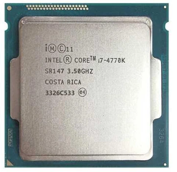 Процессор LGA1150 4 Gen Intel Core i7 4770K 4\8x3.50-3.90GHz 8M Cashe 84W Intel HD Graphics 4600 SR147 Б/У