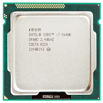 Intel Core i7 2600K 4\8x3.40GHz 95W 8M Cashe LGA1155 Intel HD2000 5GT\s - Б/У