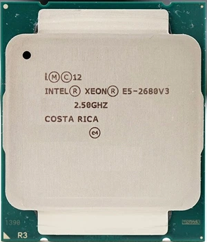 Процессор LGA2011v3 Intel Xeon E5 2680v3 12\24x2.50-3.30GHz 30mb 120W Cashe 22nm Б/У