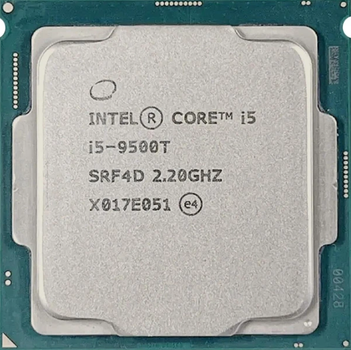 Процессор Intel Core i5-9500T 6 ядер 6 потоков 2.2–3.7GHz LGA1151 v2 Coffee Lake Refresh Б/У