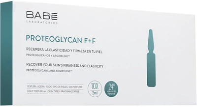 Ampułki-koncentrat BABE Laboratorios Proteoglycan F z wyraźnym efektem przeciwstarzeniowym 10 szt (8436571630339)
