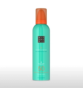 Пінистий сонцезахисний крем спф Rituals THE RITUAL OF KARMA Foaming Sun Protection SPF 50 200 мл