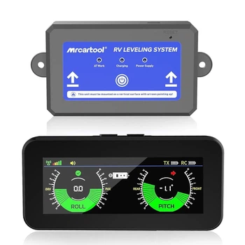 Нивелир для кемпера MRCARTOOL RV1 с дисплеем 3.5" и 6-осевым гироскопом Черный - Уценка