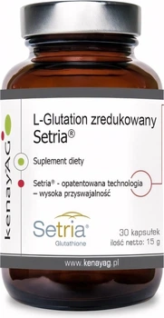 Харчова добавка Kenay L-Glutathione Reduced Setria 30 капсул (5900672153729)