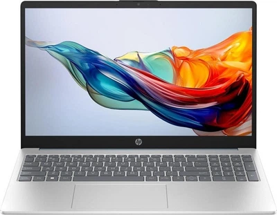 Ноутбук HP 15.6" 15-fc0251ua (FHD IPS) /AMD R3-7320U /8GB /SSD 512GB /UMA /DOS /блакитний