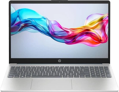 Ноутбук HP 15.6" 15-fd1087ua (FHD IPS) /Intel Core 3 100U /8GB /SSD 512GB /UMA /DOS /блакитний