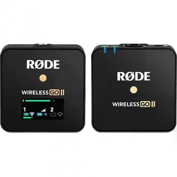 Беспроводная микрофонная система RØDE Wireless GO II 2.4 ГГц, комплект RX + TX, черная - Уцінка