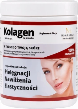 Suplement diety Noble Health Kolagen rybny w proszku + witamina C 100 g (5906630600786)