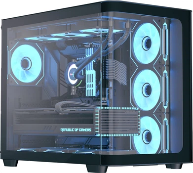Корпус AeroCool P500C-G-BK-v1 (ACCM-PN01043.11)