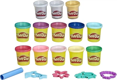 Набор для лепки Морская тема Play-Doh Hasbro (F1200FF2) — 13 баночек пластилина и формочки