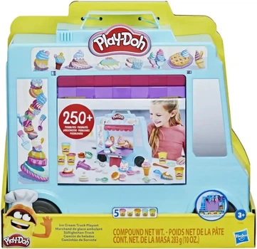 Набор для лепки Грузовичок мороженого Play-Doh Hasbro (F1390) — Большой фургончик мороженого