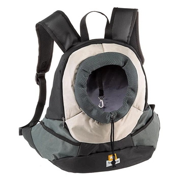 Рюкзак для собак и котов Ferplast Kangoo 37х36.5х16 см до 6 кг Серый (85748121)
