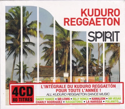 Музичний CD диск Various - Spirit of Kuduro Reggaeton 4cd (Фірмовий)