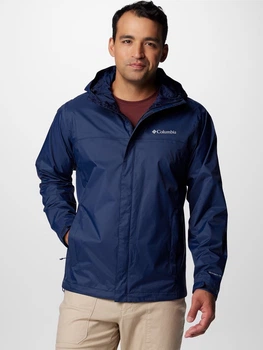 Вітровка чоловіча Columbia Watertight II Jacket 1533898466 S Темно-синя (195981070538)