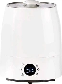 Nawilżacz ultradźwiękowy Nedis 110 W 5.5 l Biały (HUMI120CWT)