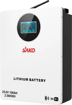Акумуляторна батарея SAKO Li-Sun SK-25.6V100Ah Літій-залізо-фосфатна 25.6V 100Ah (42-00243)