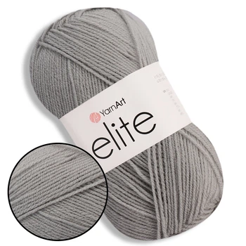 Пряжа Yarnart Elite (Элит) Лунное затмение №855 турецкая для вязания 100% акрил для игрушек, пинеток, пледов и одежды