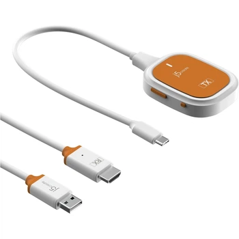 Бездротовий пристрий ScreenCast J5create JVAW61-N USB-C на HDMI, до 15 м