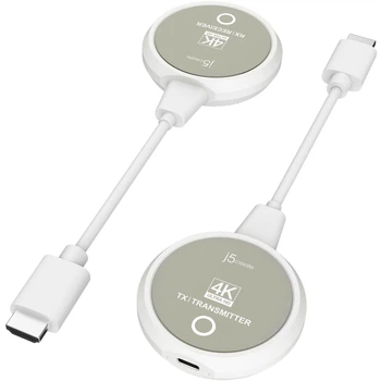 Бездротовий пристрий ScreenCast J5create JVAW75-N HDMI на HDMI, до 30 м