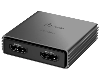Розгалужувач HDMI сигналу j5create JDSH812-N, на 2 порти HDMI v. 2.1