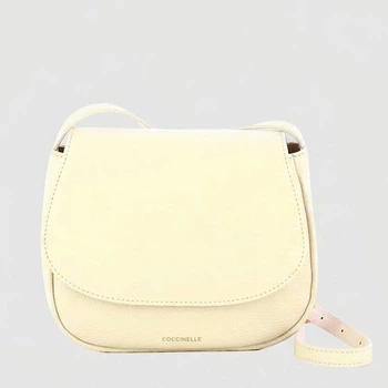 Torebka crossbody damska ze skóry naturalnej mała Coccinelle Cherry E1FDK150180 H14 Biała (800070357677)