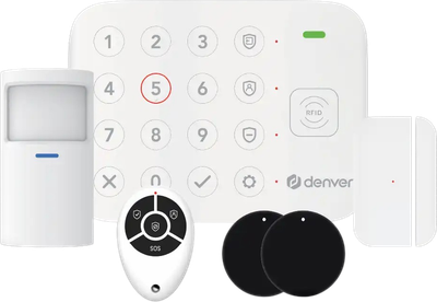 Zestaw alarmowy Denver Wi-Fi 4G LTE Tuya (SHA-220)
